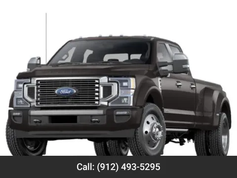 Black 2022 Ford Super Duty F-450 DRW Platinum for sale in Baxley, GA