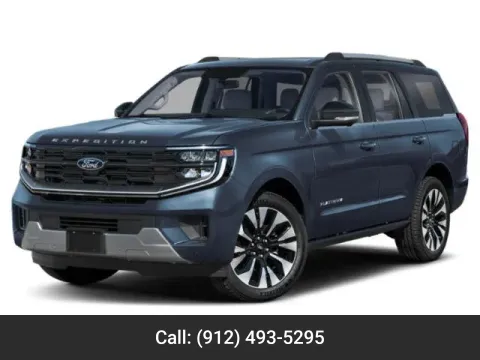 White 2025 Ford Expedition Platinum for sale in Baxley, GA