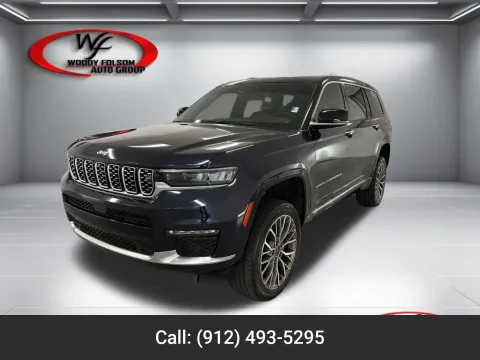 Blue 2024 Jeep Grand Cherokee L Summit Reserve for sale in Baxley, GA