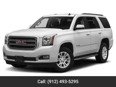 White 2015 GMC Yukon SLT for sale in Baxley, GA