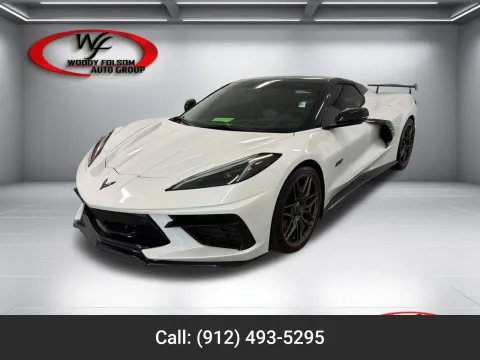 White 2023 Chevrolet Corvette 3LT for sale in Baxley, GA