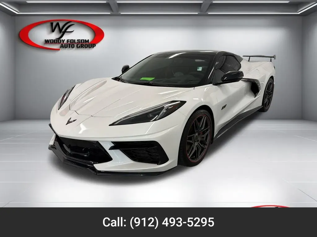 White 2023 Chevrolet Corvette 3LT for sale in Baxley, GA
