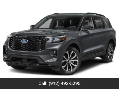 Black 2025 Ford Explorer ST-Line for sale in Baxley, GA