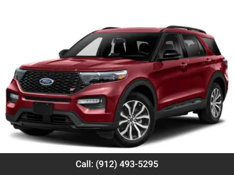 White 2022 Ford Explorer ST for sale in Baxley, GA