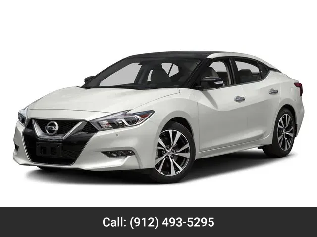 White 2017 Nissan Maxima Platinum for sale in Baxley, GA