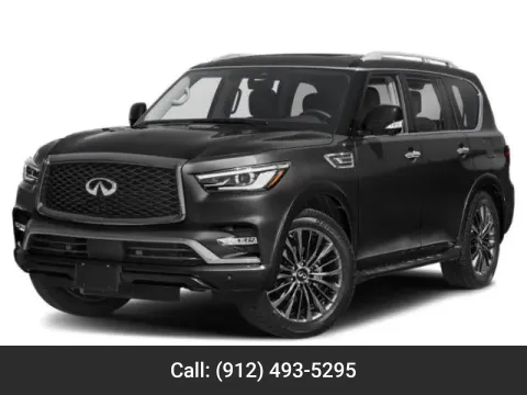Black 2023 INFINITI QX80 PREMIUM SELECT for sale in Baxley, GA