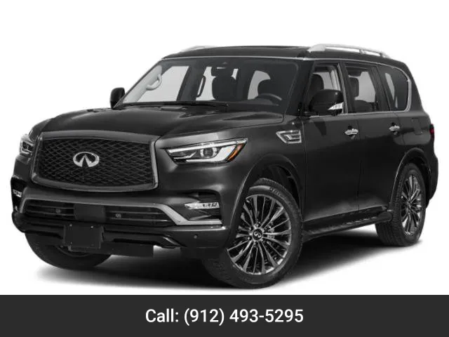 Black 2023 INFINITI QX80 PREMIUM SELECT for sale in Baxley, GA