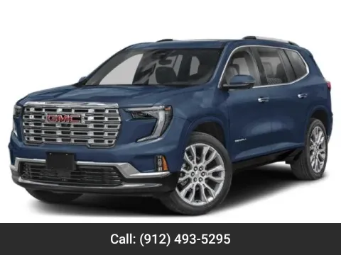 Blue 2025 GMC Acadia AWD Denali for sale in Baxley, GA