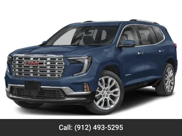 Blue 2025 GMC Acadia AWD Denali for sale in Baxley, GA