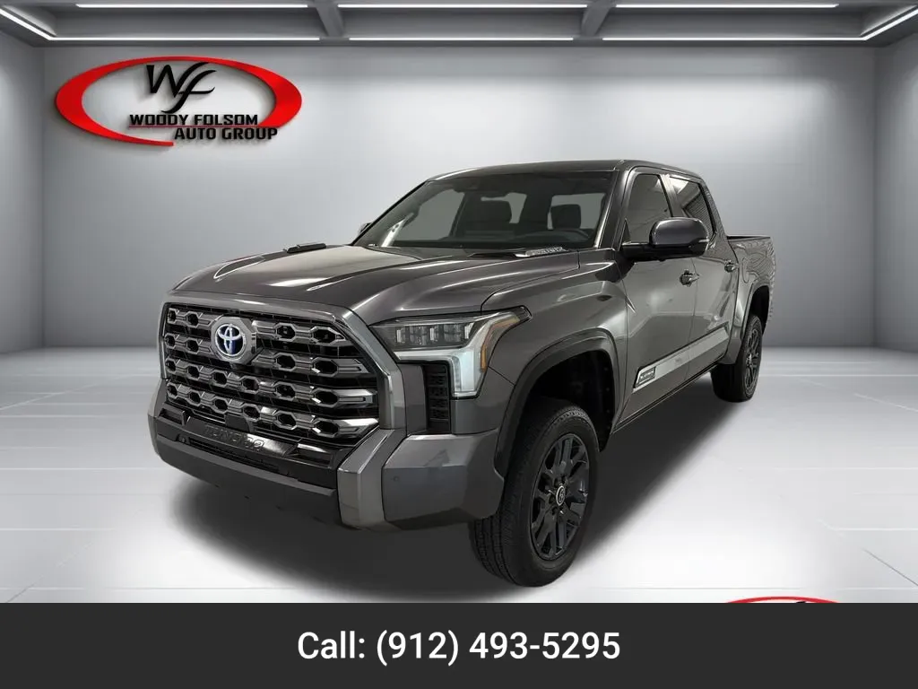 Gray 2024 Toyota Tundra Platinum Hybrid for sale in Baxley, GA