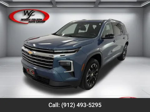 Blue 2025 Chevrolet Traverse FWD LT for sale in Baxley, GA