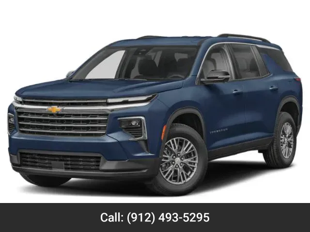 Blue 2025 Chevrolet Traverse FWD LT for sale in Baxley, GA