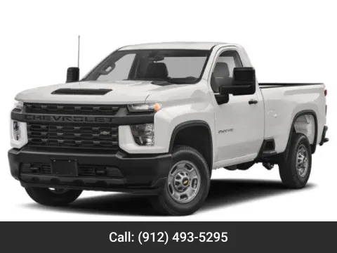 White 2023 Chevrolet Silverado 2500 HD Work Truck for sale in Baxley, GA