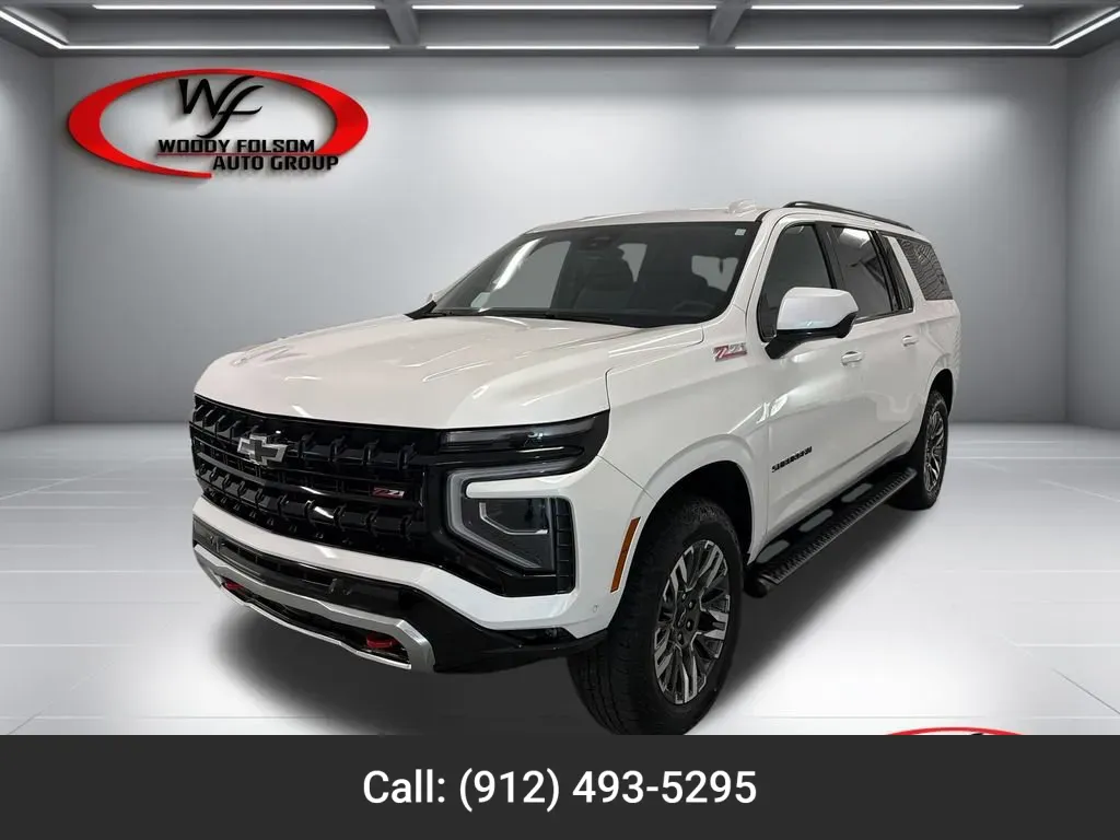 White 2025 Chevrolet Suburban Z71 for sale in Baxley, GA