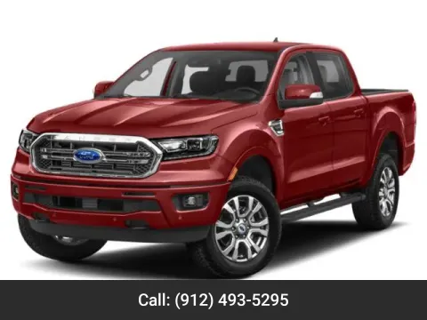 White 2022 Ford Ranger LARIAT for sale in Baxley, GA