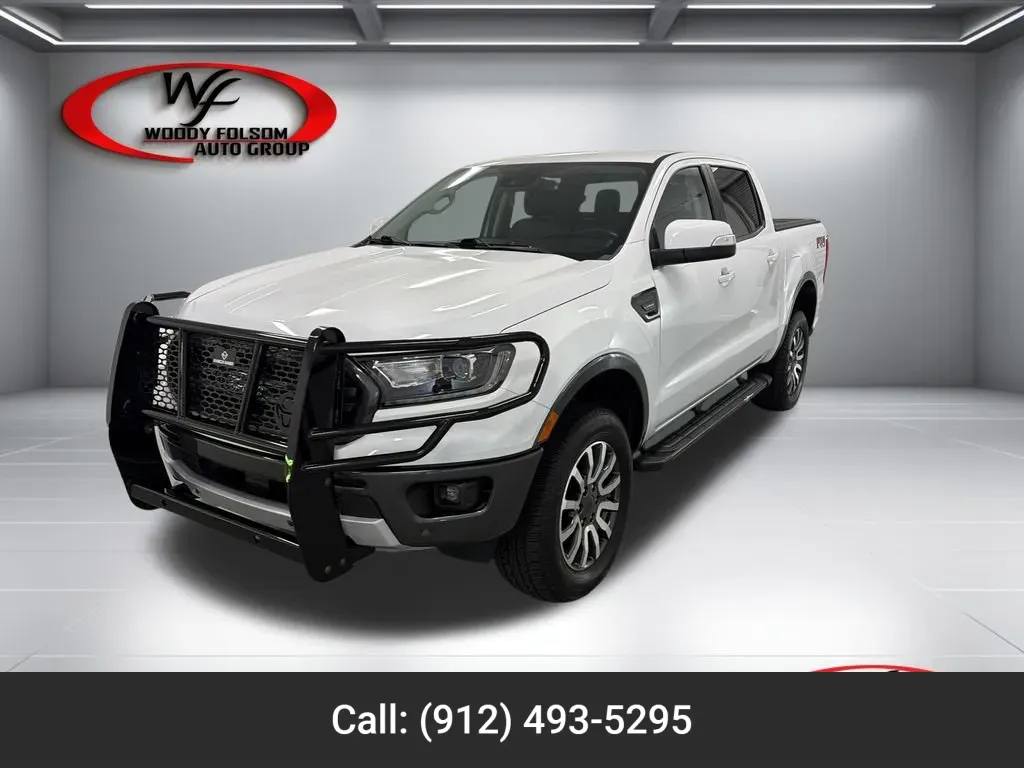 White 2022 Ford Ranger LARIAT for sale in Baxley, GA
