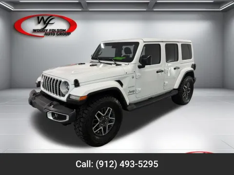 White 2024 Jeep Wrangler Sahara for sale in Baxley, GA