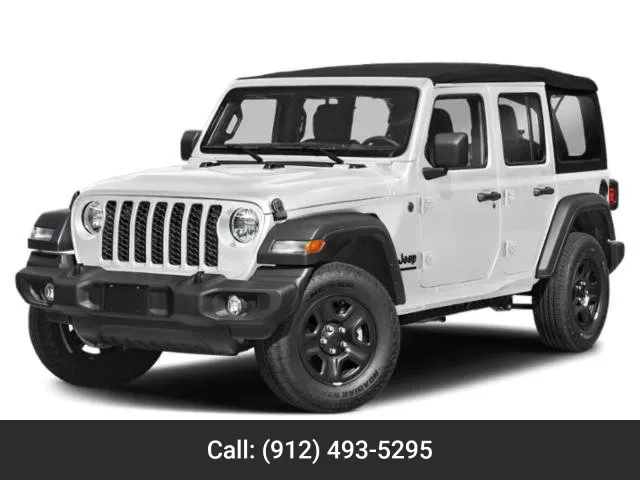 White 2024 Jeep Wrangler Sahara for sale in Baxley, GA