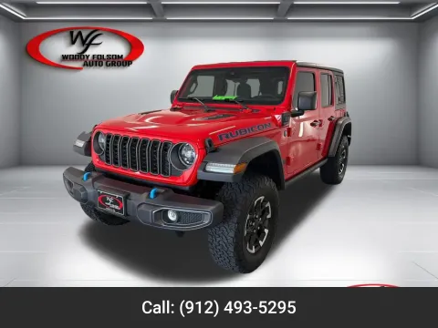 Red 2025 Jeep Wrangler 4xe Rubicon for sale in Baxley, GA