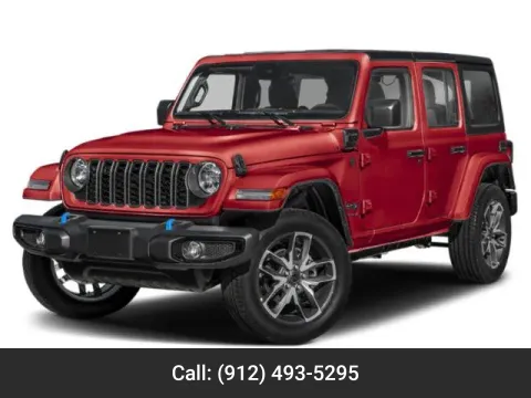 Red 2025 Jeep Wrangler 4xe Rubicon for sale in Baxley, GA
