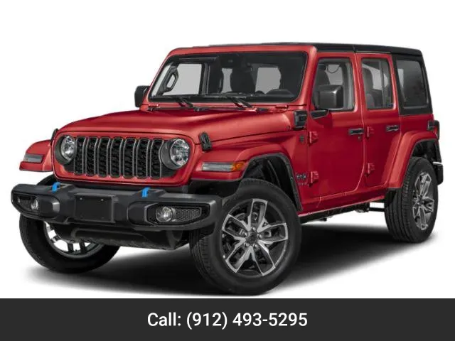 Red 2025 Jeep Wrangler 4xe Rubicon for sale in Baxley, GA