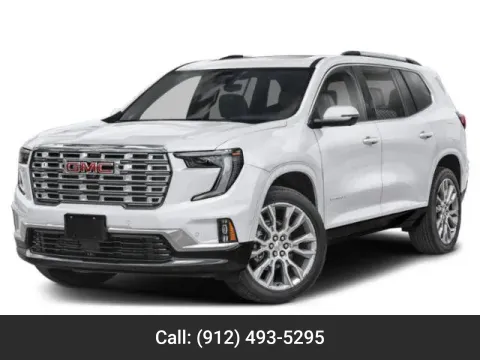 White 2024 GMC Acadia FWD Denali for sale in Baxley, GA