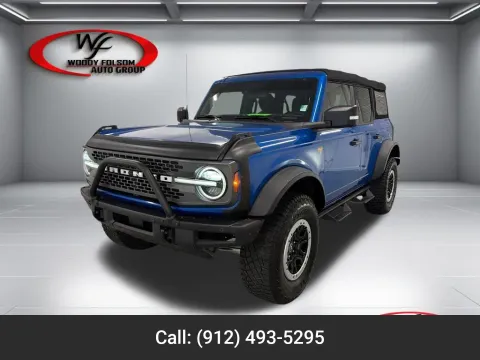 Blue 2023 Ford Bronco Badlands for sale in Baxley, GA