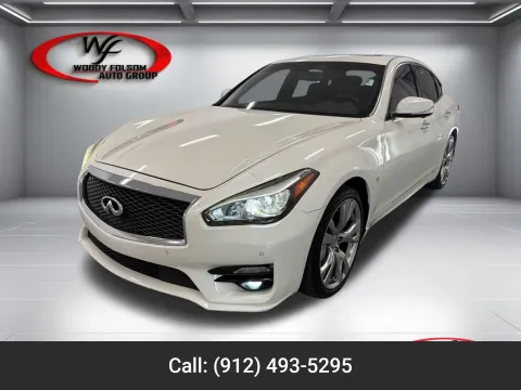 White 2019 INFINITI Q70 3.7 LUXE for sale in Baxley, GA