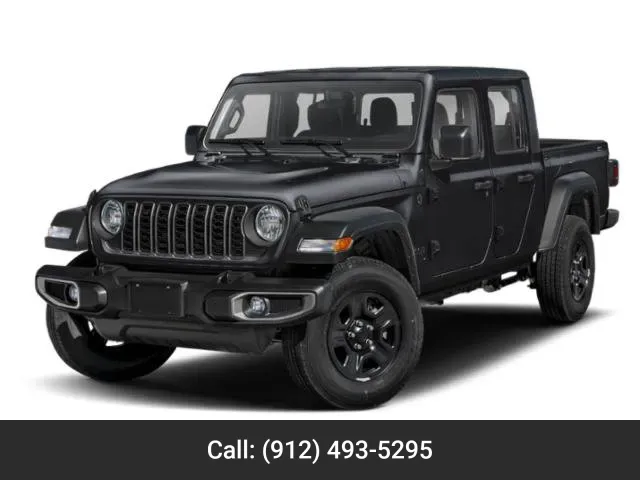 Black 2024 Jeep Gladiator Willys for sale in Baxley, GA