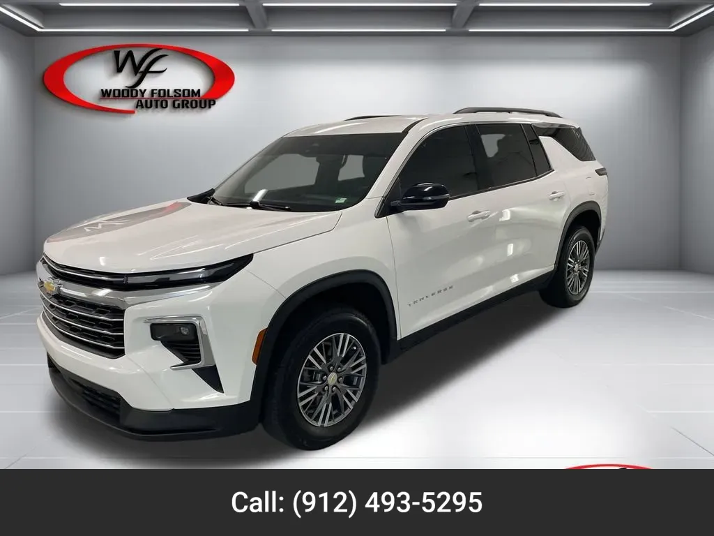 White 2025 Chevrolet Traverse FWD LT for sale in Baxley, GA