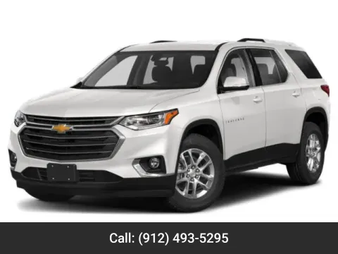 White 2021 Chevrolet Traverse LT Cloth for sale in Baxley, GA