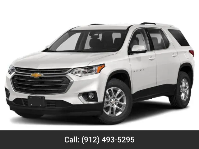White 2021 Chevrolet Traverse LT Cloth for sale in Baxley, GA