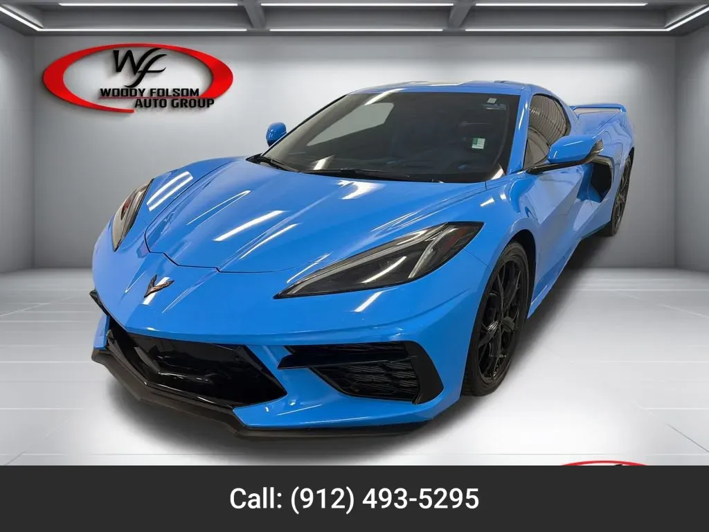Blue 2021 Chevrolet Corvette 3LT for sale in Baxley, GA