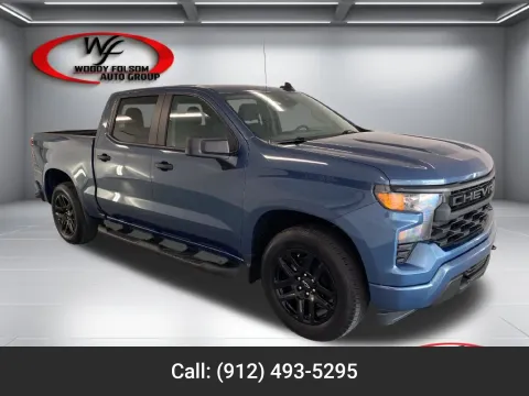 Blue 2024 Chevrolet Silverado 1500 Custom for sale in Baxley, GA