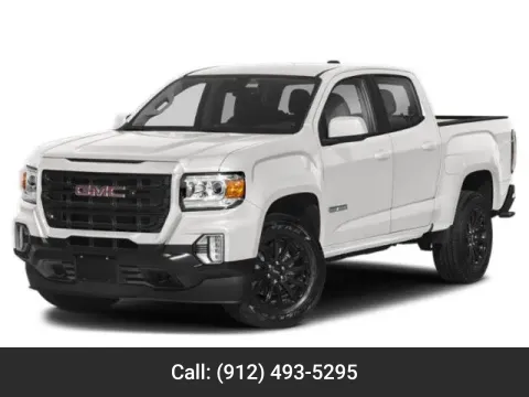 White 2022 GMC Canyon 2WD Elevation for sale in Baxley, GA