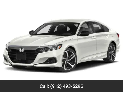 Blue 2022 Honda Accord Sedan Sport for sale in Baxley, GA