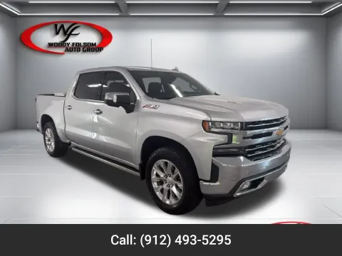 Silver 2021 Chevrolet Silverado 1500 LTZ for sale in Baxley, GA