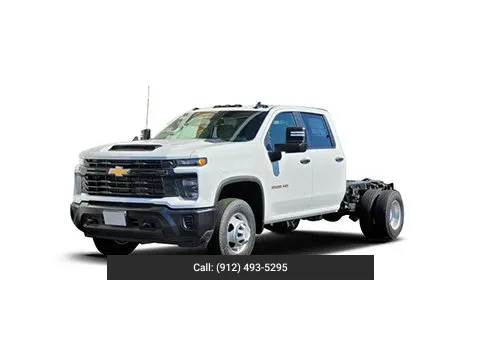 White 2025 Chevrolet Silverado 3500 HD CC Work Truck for sale in Baxley, GA