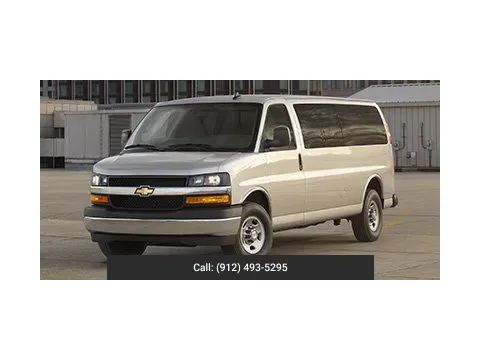 White 2025 Chevrolet Express Passenger LT for sale in Baxley, GA