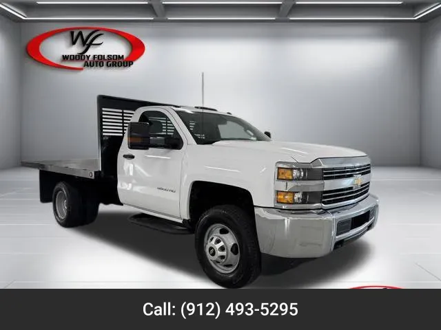 White 2017 Chevrolet Silverado 3500 HD Work Truck for sale in Baxley, GA