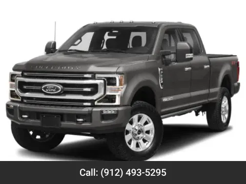 White 2022 Ford Super Duty F-250 SRW Platinum for sale in Baxley, GA