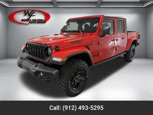Red 2026 Jeep Gladiator Willys for sale in Baxley, GA