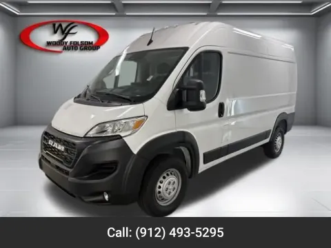 White 2025 Ram ProMaster Cargo Van Tradesman for sale in Baxley, GA