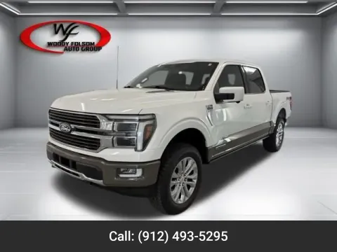 White 2025 Ford F-150 King Ranch for sale in Baxley, GA
