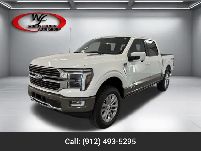 White 2025 Ford F-150 King Ranch for sale in Baxley, GA