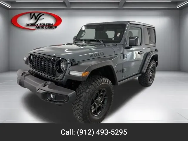 Blue 2026 Jeep Wrangler Willys for sale in Baxley, GA
