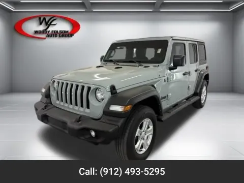 Gray 2023 Jeep Wrangler Sport S for sale in Baxley, GA