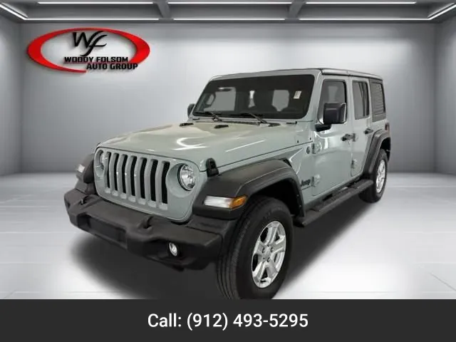 Gray 2023 Jeep Wrangler Sport S for sale in Baxley, GA