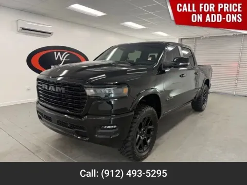 Black 2026 Ram 1500 Laramie for sale in Baxley, GA
