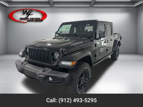 Black 2026 Jeep Gladiator Willys for sale in Baxley, GA